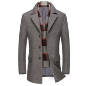 Classic men's wool coat | RAYAN LARISCOTT