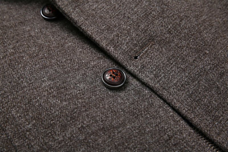 Classic men's wool coat | RAYAN LARISCOTT