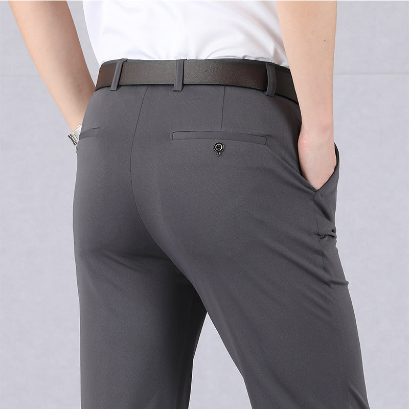 Elegant Men's Trousers with Stretch | Ademir LARISCOTT