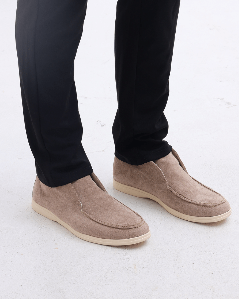 High Suede Loafers – Elegant & Comfortable Men's Shoes for Everyday Wear | Santini LARISCOTT