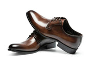 Italian Derby Lace-Up Leather Dress Shoes for Men | Ortwin LARISCOTT