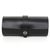 Leather Black Watch Roll Case for 3 Watches | Namid LARISCOTT