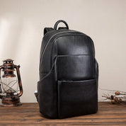 Leather Travel Backpack with Compact 20L Capacity | Eterius LARISCOTT