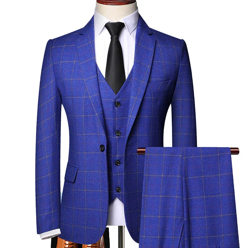 Men's 3-piece set for office, wedding, casual suit | Nekola LARISCOTT