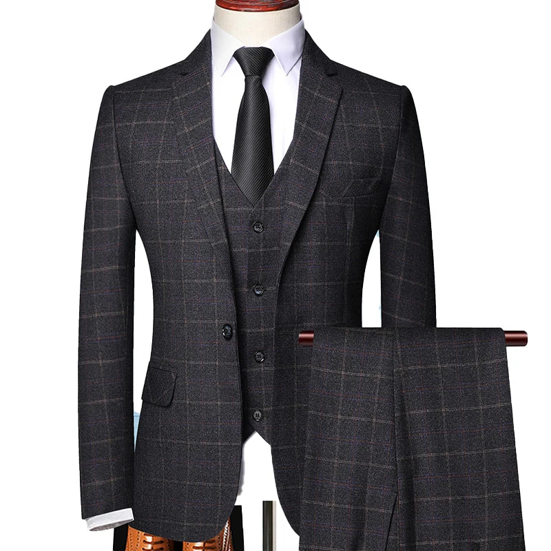 Men's 3-piece set for office, wedding, casual suit | Nekola LARISCOTT