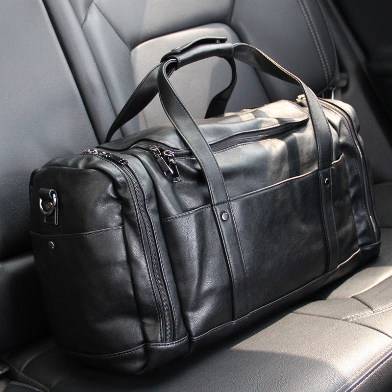 Men's Black Travel Duffel Bag | Deneb LARISCOTT