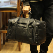 Men's Black Travel Duffel Bag | Deneb LARISCOTT