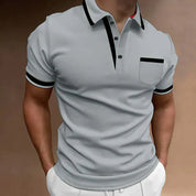 Men's Polo Shirt with Buttons | Bertram LARISCOTT