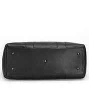 Modern Man Travel Bag Leather Black | Alcyon LARISCOTT