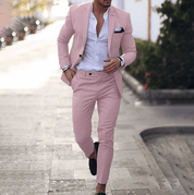 Two-Piece Suit - Blazer and Trouser Set for Men | Mikelis LARISCOTT